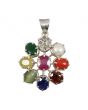 Navratan Pendant 5 Cts.