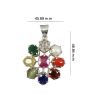 Navratan Pendant 5 Cts.