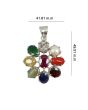 Navratan Pendant 5 Cts.
