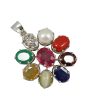 Navratan Pendant 8 Cts.