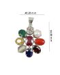 Navratan Pendant 8 Cts.