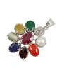 Navratan Pendant 8 Cts.
