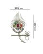 Navratan Krishna Pendant