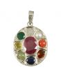 Navratan Pendant