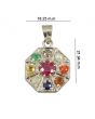Navratan Pendant