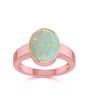 Opal (Special Quality) Rose Gold Ring (R1)