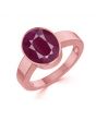 Ruby (Special Quality) Rose Gold Ring (R1)