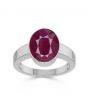 Ruby (Special Quality) Silver Ring (R1)