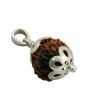10 Mukhi Rudraksha Silver Pendant (Nepal) 18.19 MM