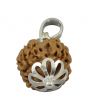 4 Mukhi Rudraksha Silver Pendant (Nepal)