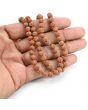 5 Mukhi Rudraksha Mala (Indonesia) (108+1 Beads) GJSPC Certified 6.00-6.50 M.M.