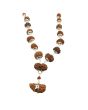 Rudraksha Silver Siddha Mala 1 to 14 Mukhi With Gauri Shankar, Ganesh Rudraksha GJSPC Certified     