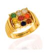 Royal Dome Navratna Men's Ring