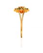 Star Petal Navratna Women's Ring