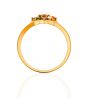 Star Petal Navratna Women's Ring