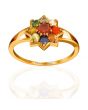 Star Petal Navratna Women's Ring