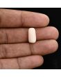 Japani White Coral 6.76 Carat 