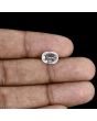 White Zircon 3.87 Carat 