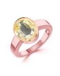 Yellow Sapphire (Special Quality) Rose Gold Ring (R1)