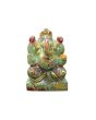 Green Jade Ganesha Idol 
