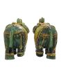 Green Jade Elephant Set 