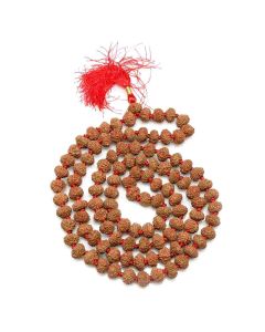 8 Mukhi Rudraksha Mala (108+1 Beads)
