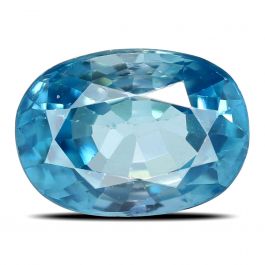 Blue Zircon 4.37 Carat 