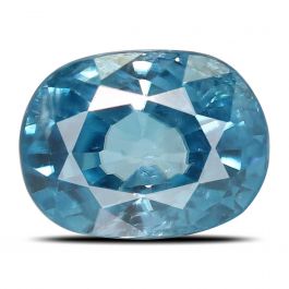 Blue Zircon 4.35 Carat 