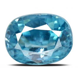 Blue Zircon 4.07 Carat 