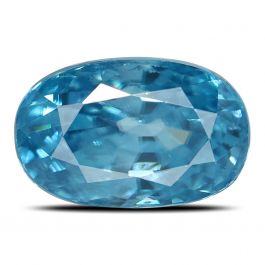 Blue Zircon 4.25 Carat 