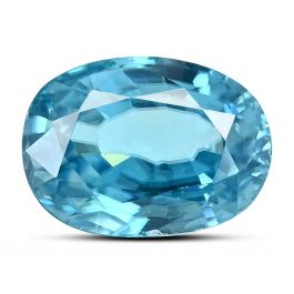 Blue Zircon 5.38 Carat 
