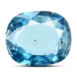 Blue Zircon 6.75 Carat 