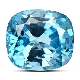 Blue Zircon 7.68 Carat 