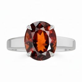 Gomed (Special Quality) Silver Classic Solitaire Ring (R2)