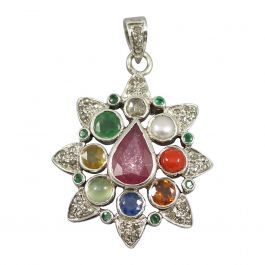 Navratan Pendant