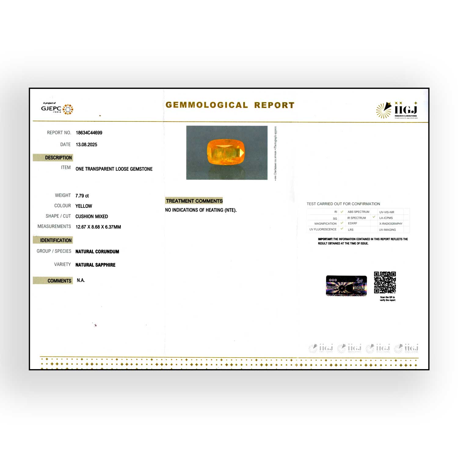 Certificate Image