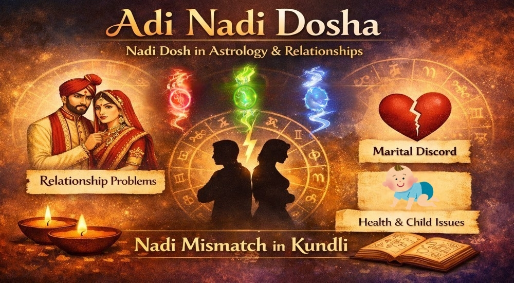 Adi Nadi Dosh: Meaning, Effects,& Remedies