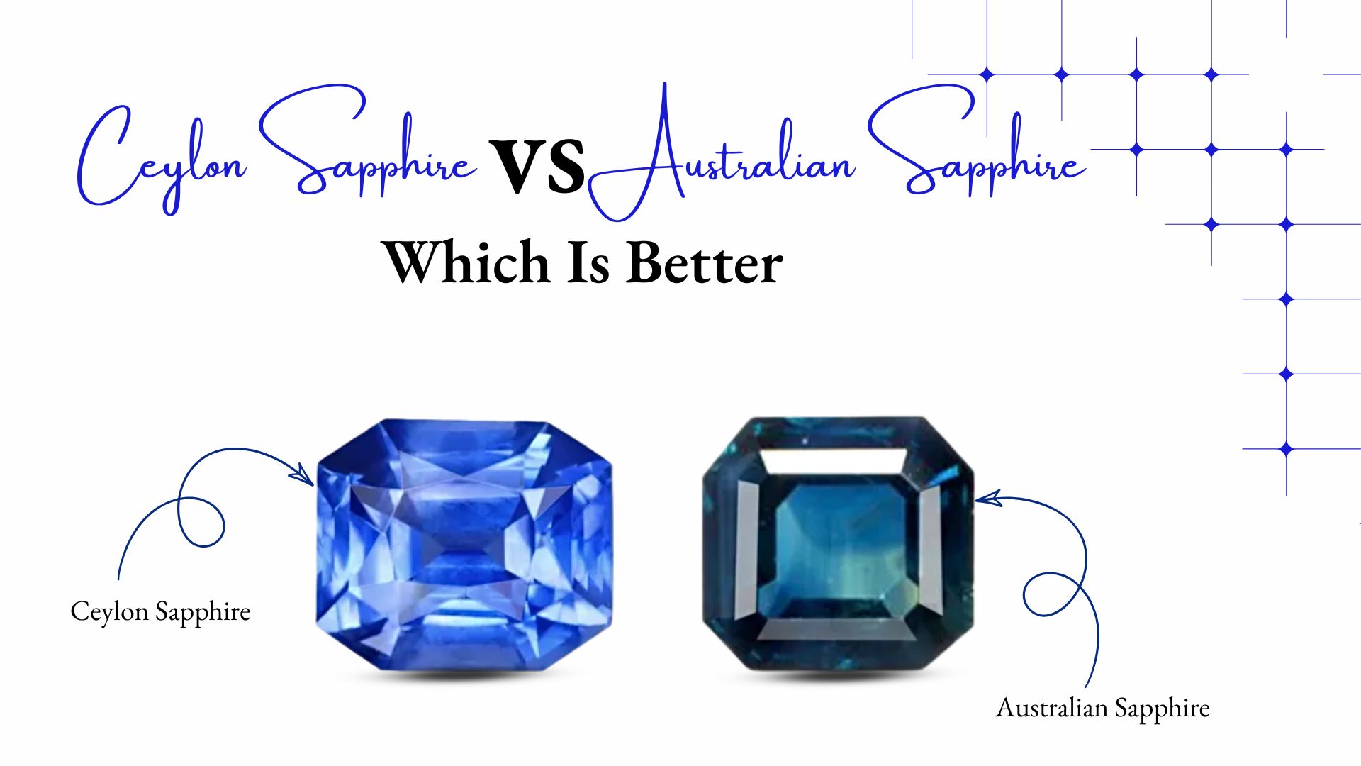 Ceylon Sapphire vs Australian Sapphire: Which Is Better?