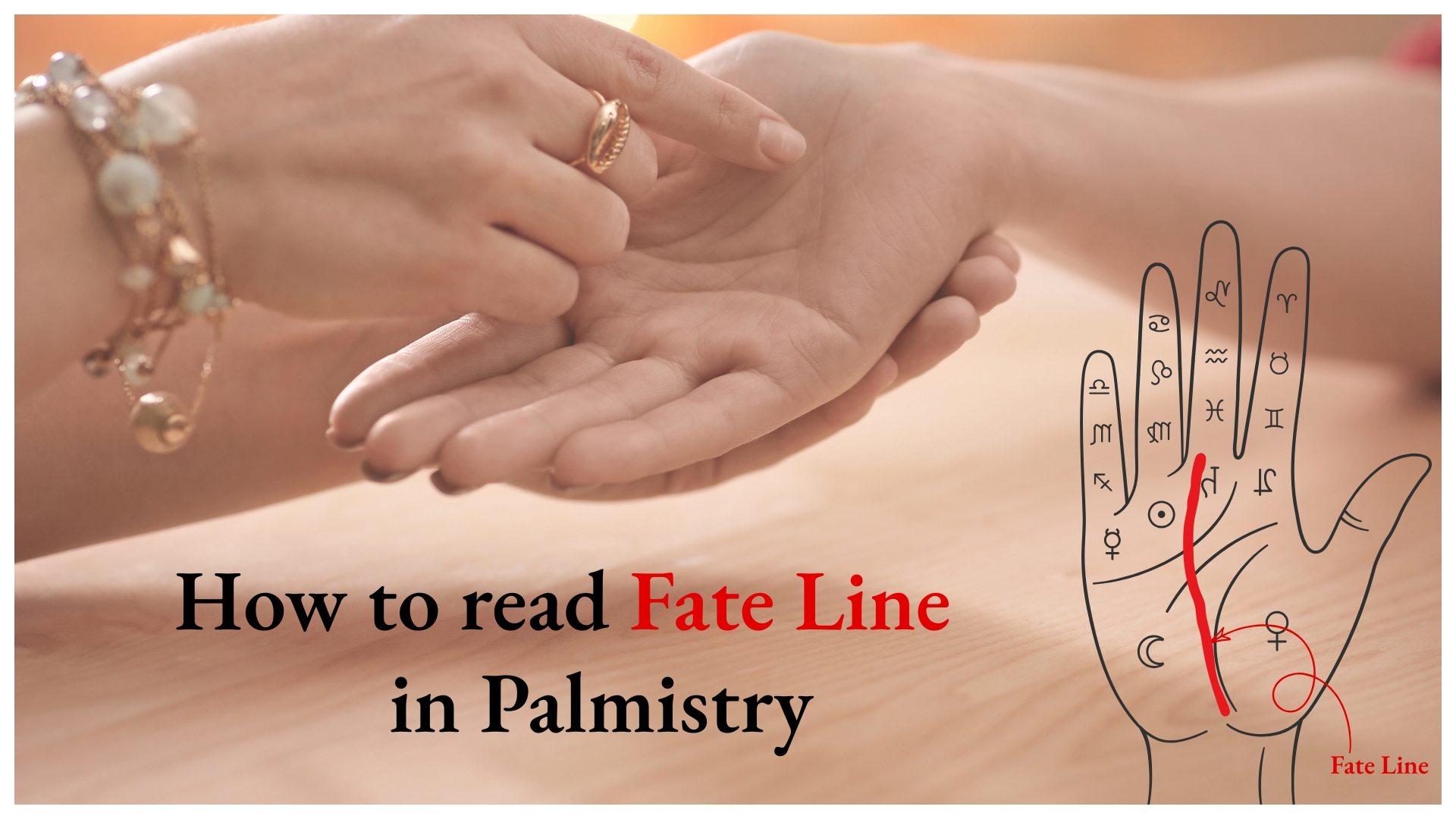 How to Read Fate Line in Palmistry