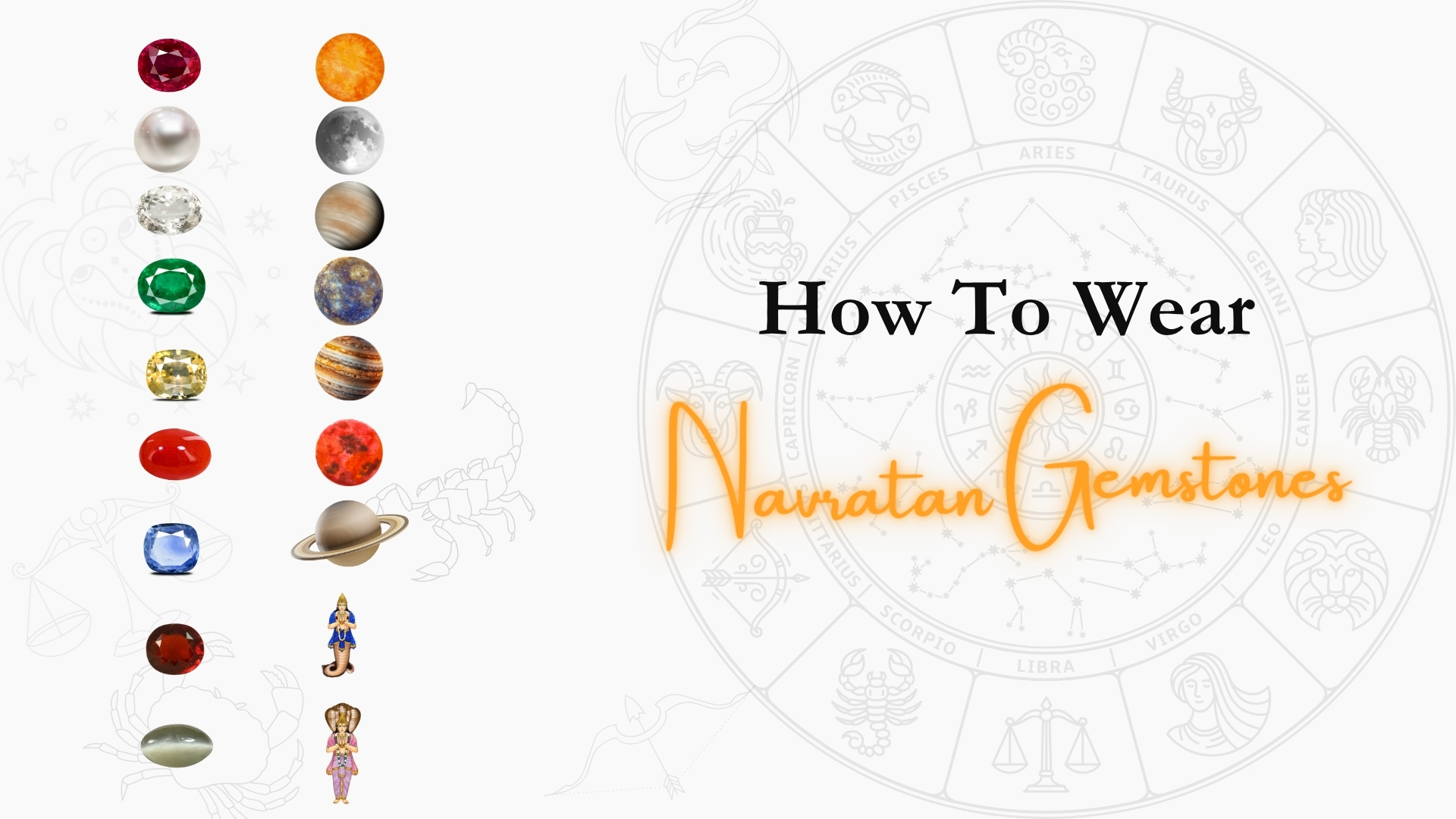 How to Wear Navratan Gemstones Correctly