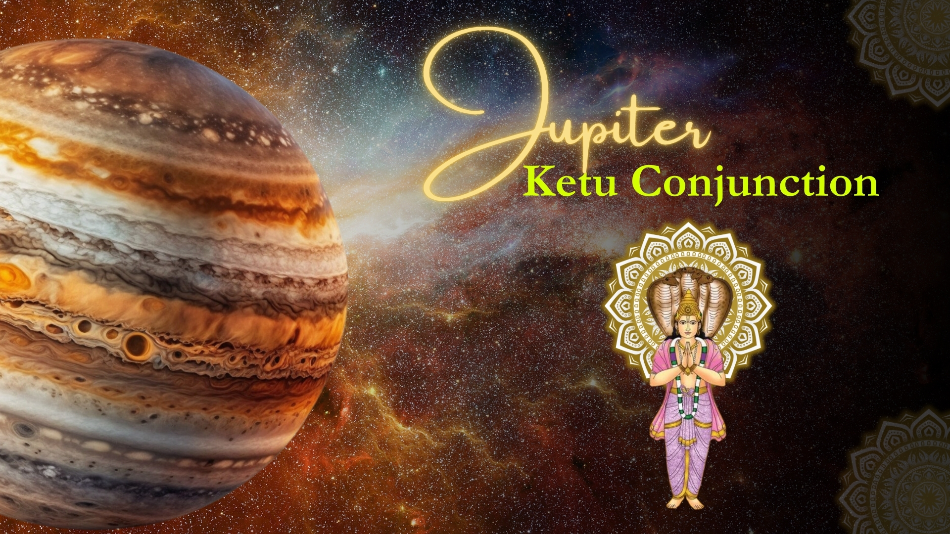 Jupiter-Ketu Conjunction meaning, effects, and its remedies