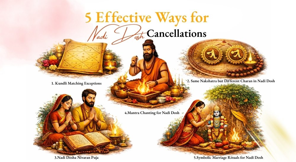 5 Effective Ways for Nadi Dosh Cancellations