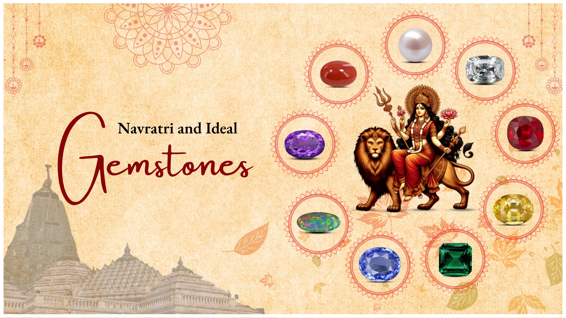 Navratri and Their Ideal Gemstones