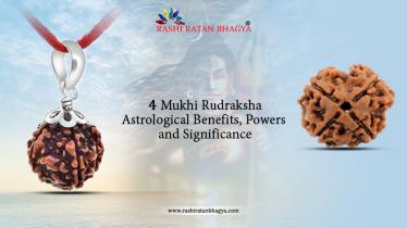 4 Mukhi Rudraksha Benefits and How to Wear?