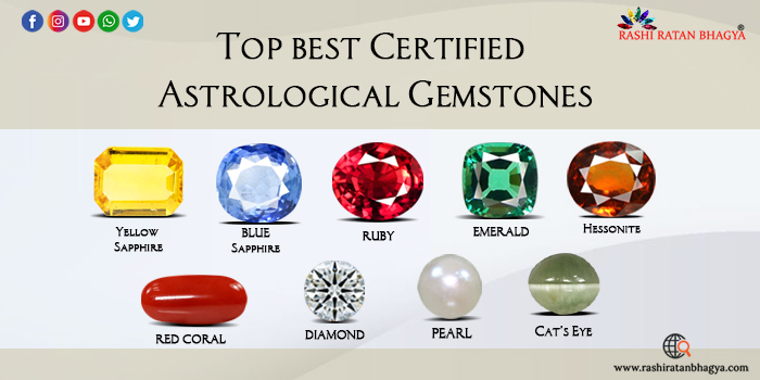 9 Vedic Astrological Certified Gemstones